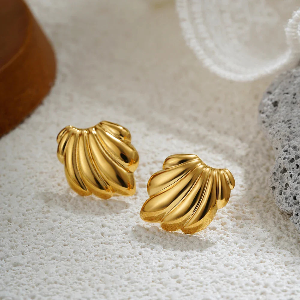 Three-Layer Textured Knot Earrings for Women-34