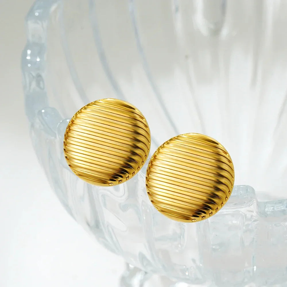 Three-Layer Textured Knot Earrings for Women-10