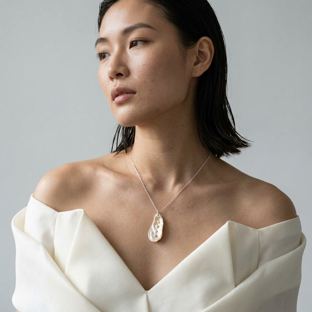 Madeline Oyster Shell Necklace