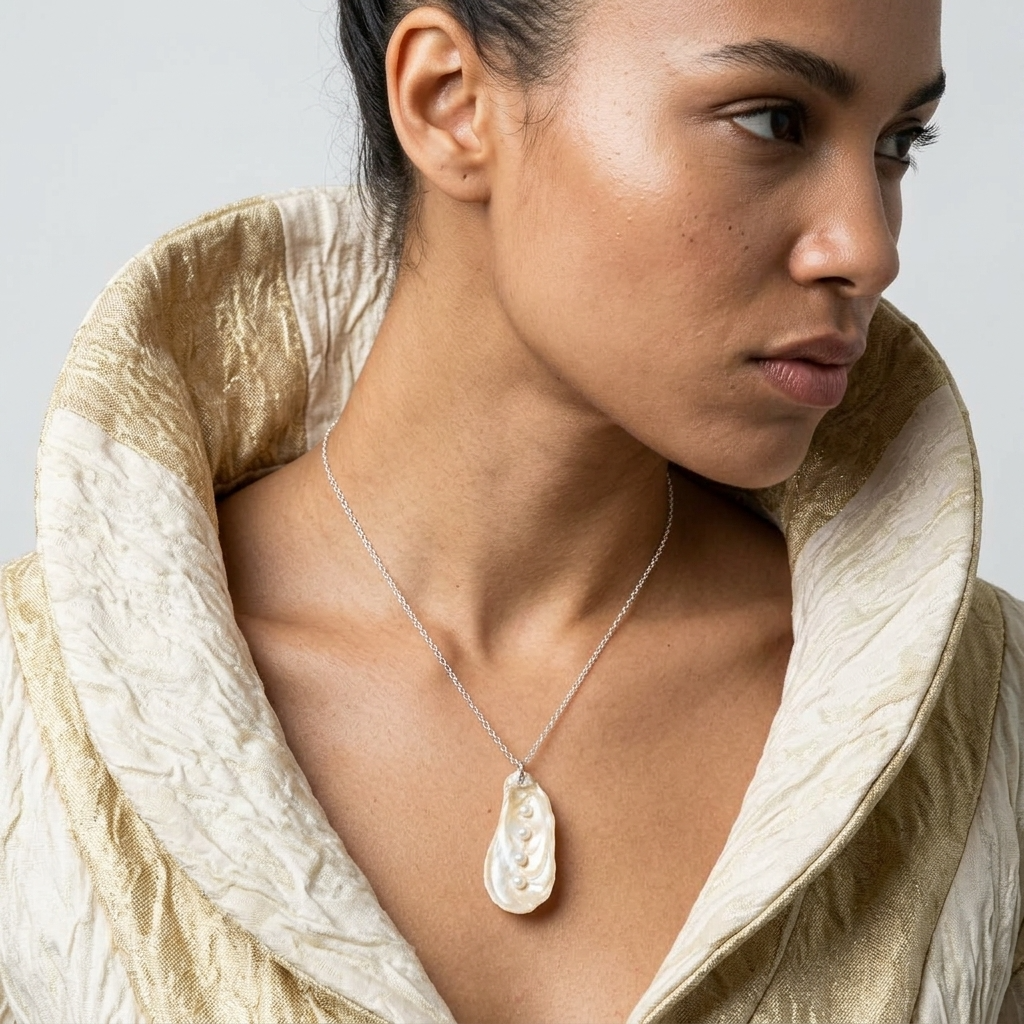 Madeline Oyster Shell Necklace