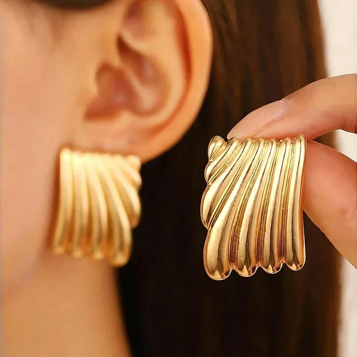Wave Statement Earrings
